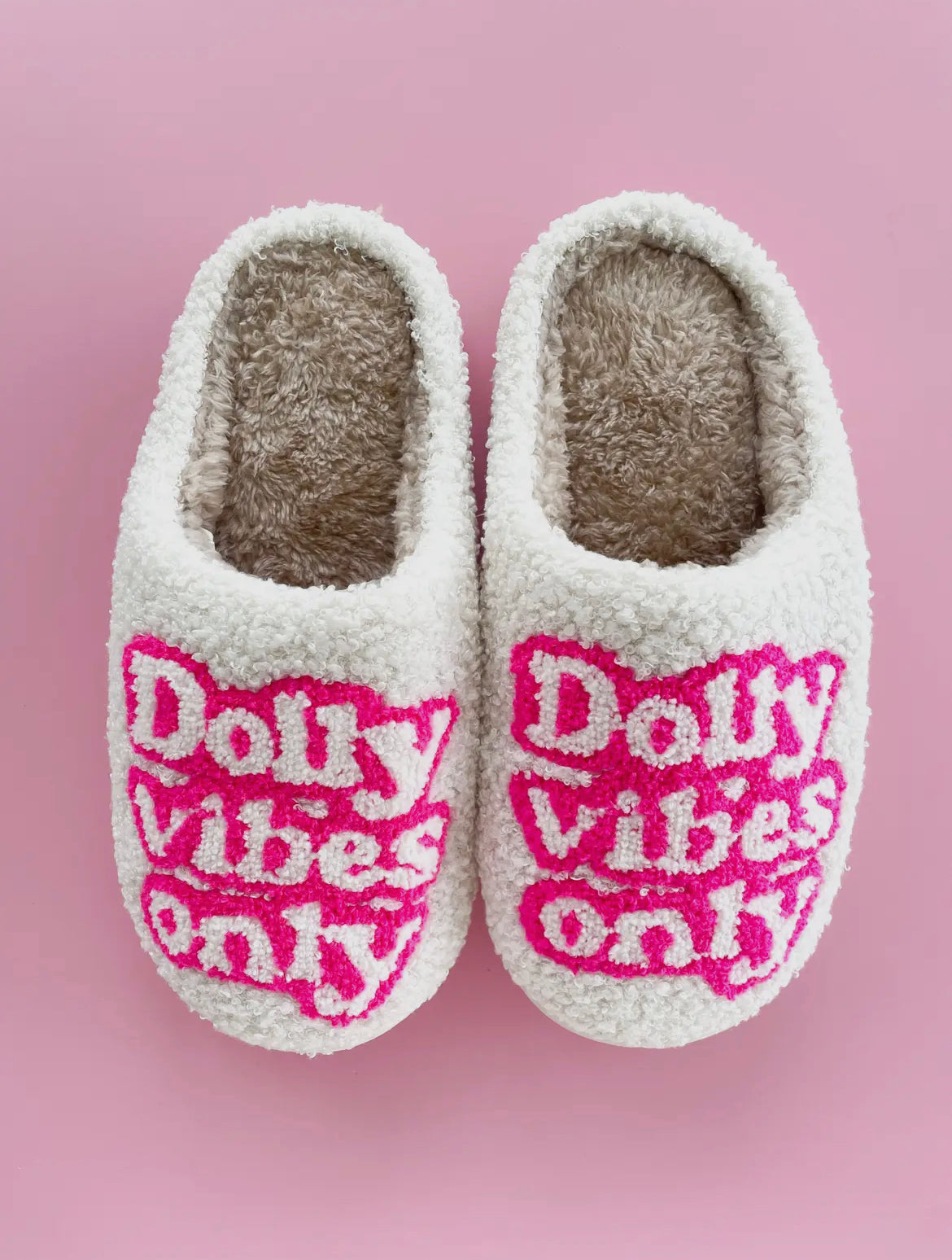 Dolly Vibes Only Slippers