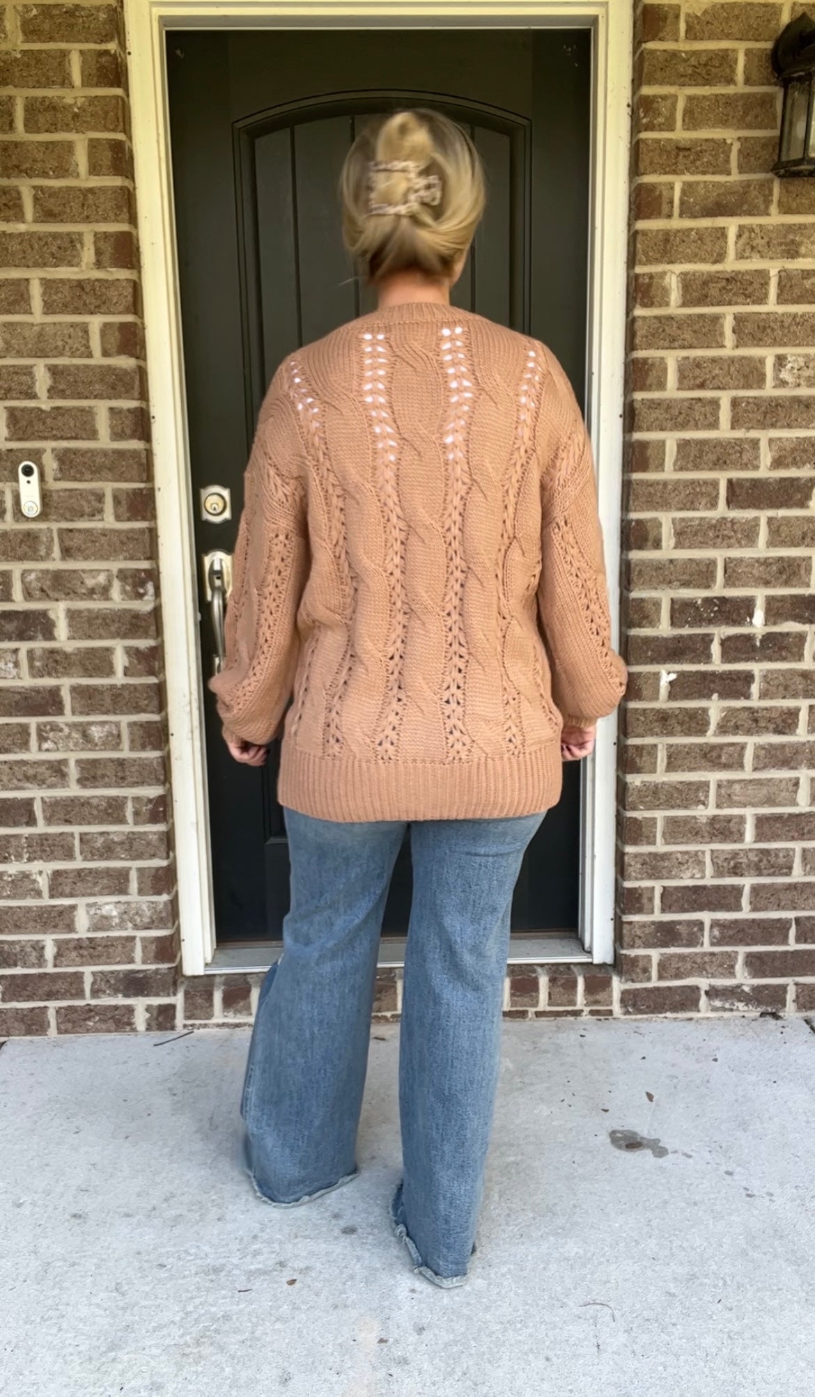 Camel Chunky Sweater