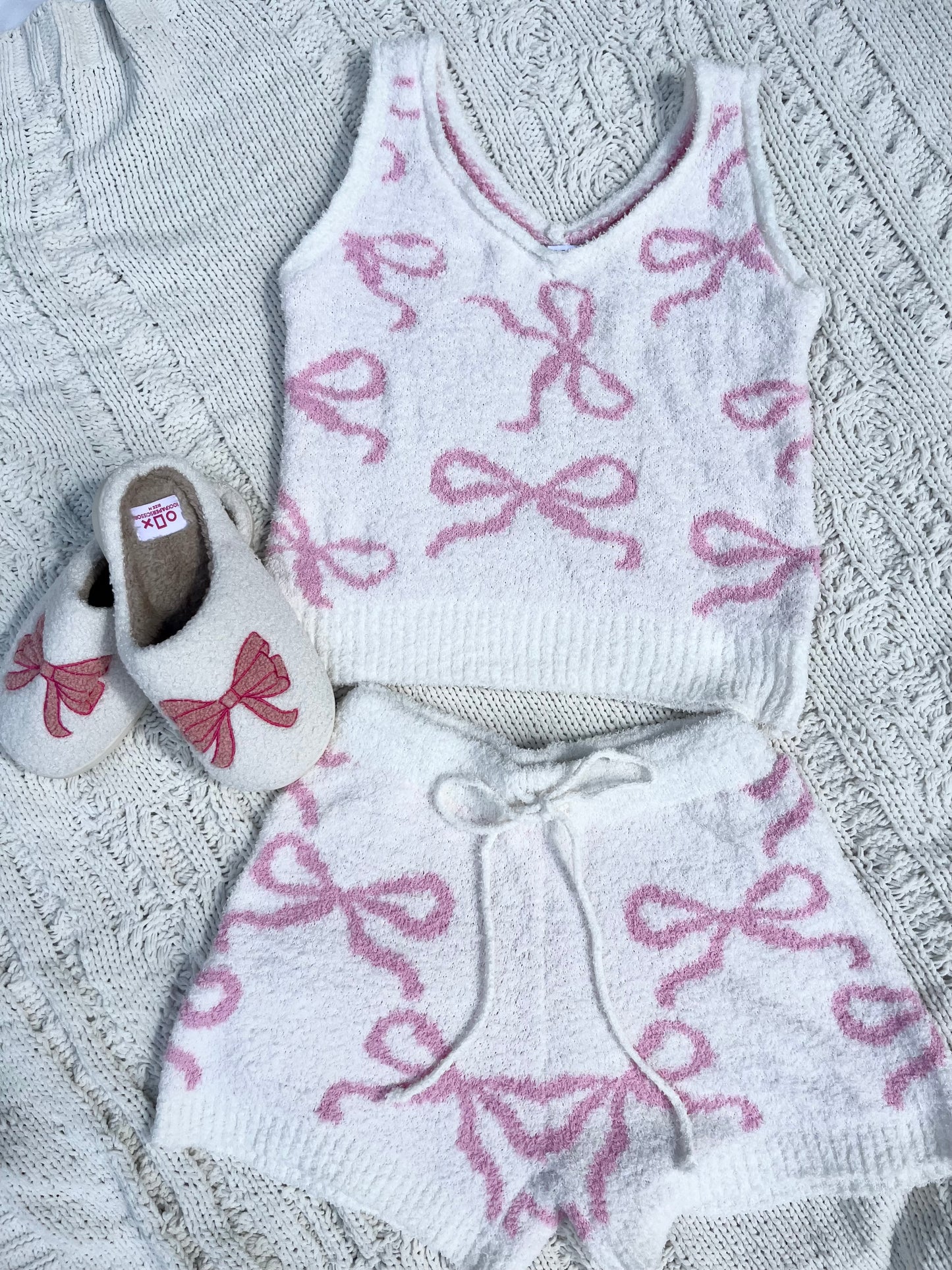 Bow Pajama Lounge Set