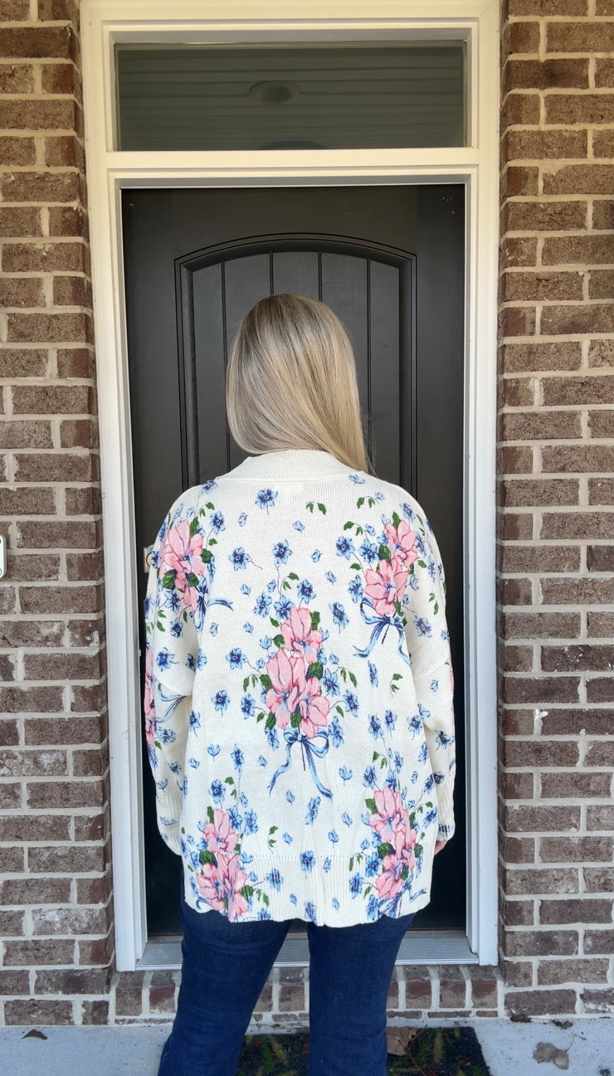 Bows and Blossoms Sweater