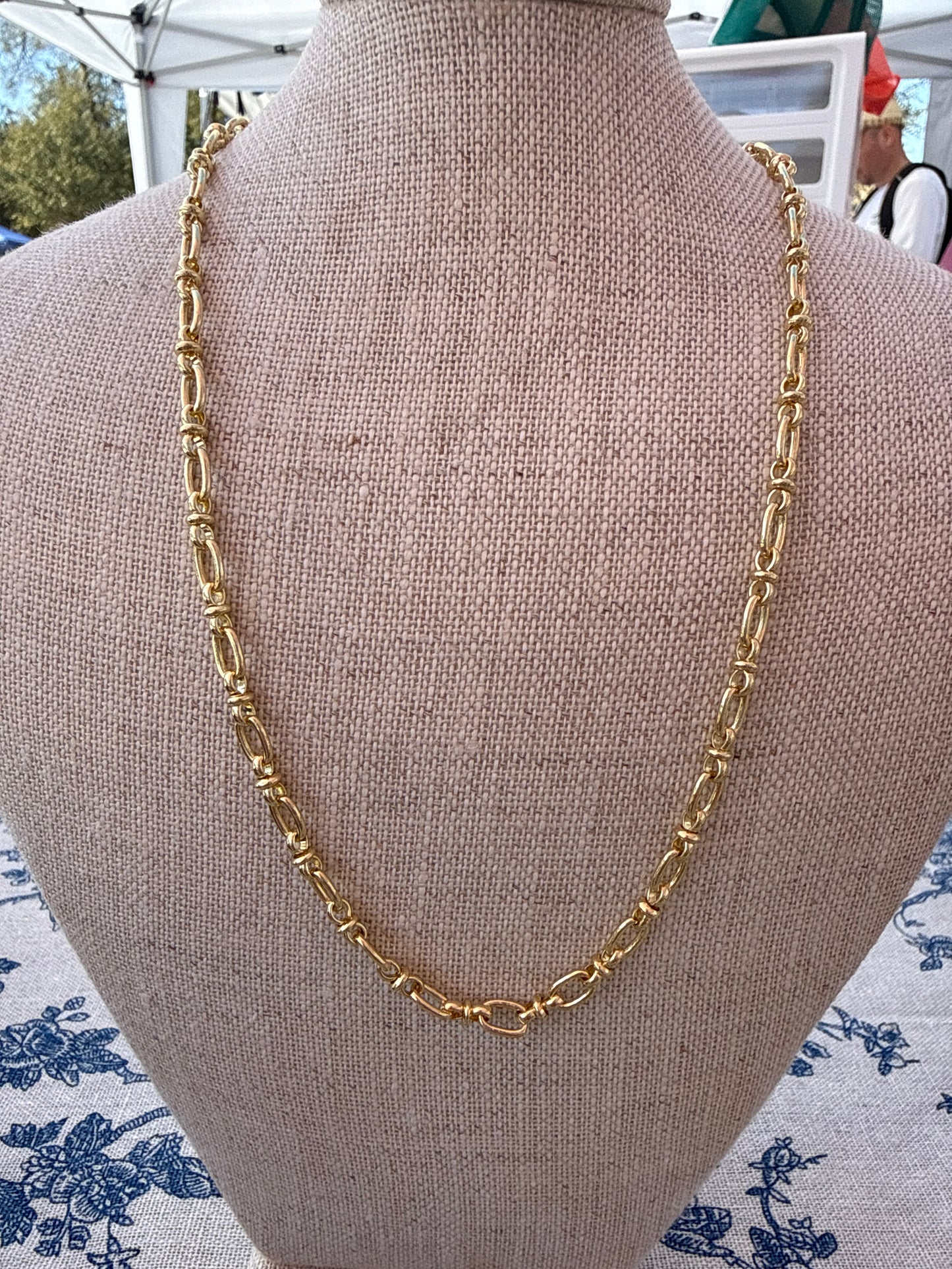 Small Chain Link Necklace