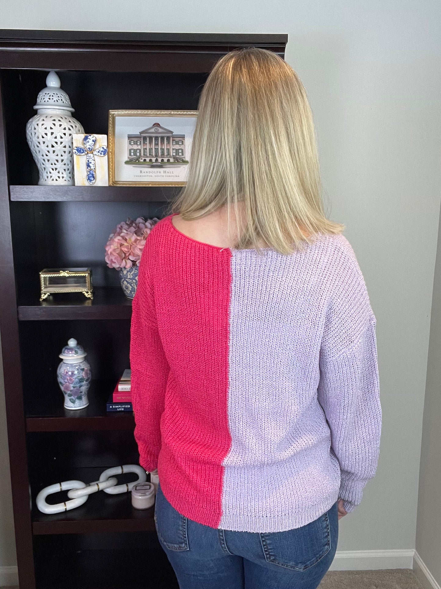 Pretty in Pink Sweater