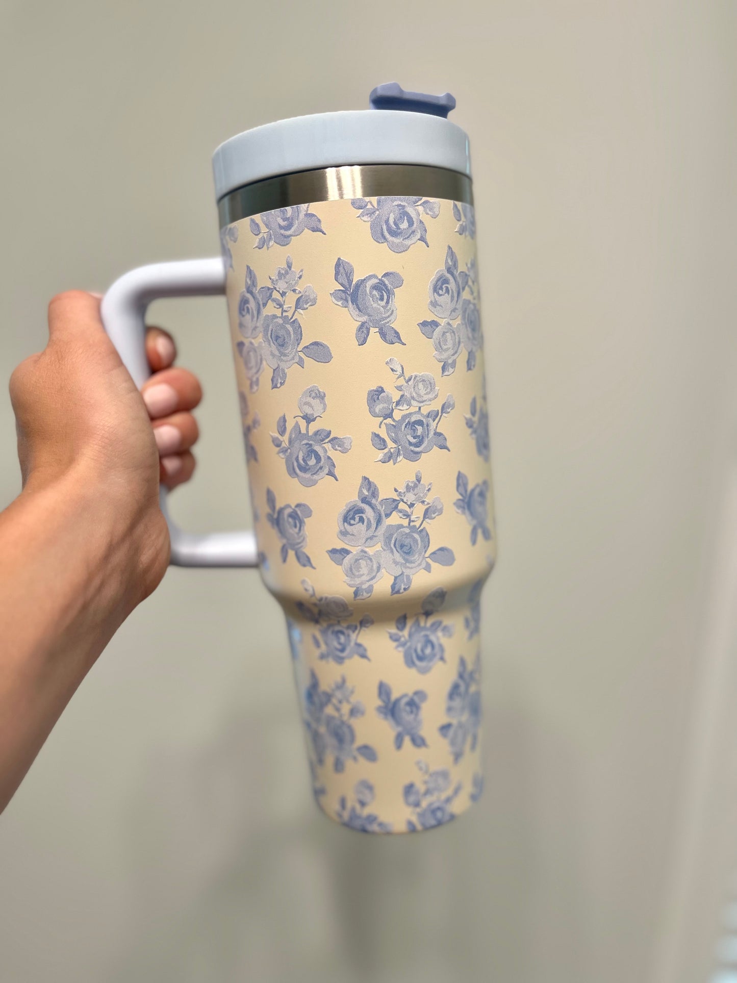 Floral 40 oz Tumbler