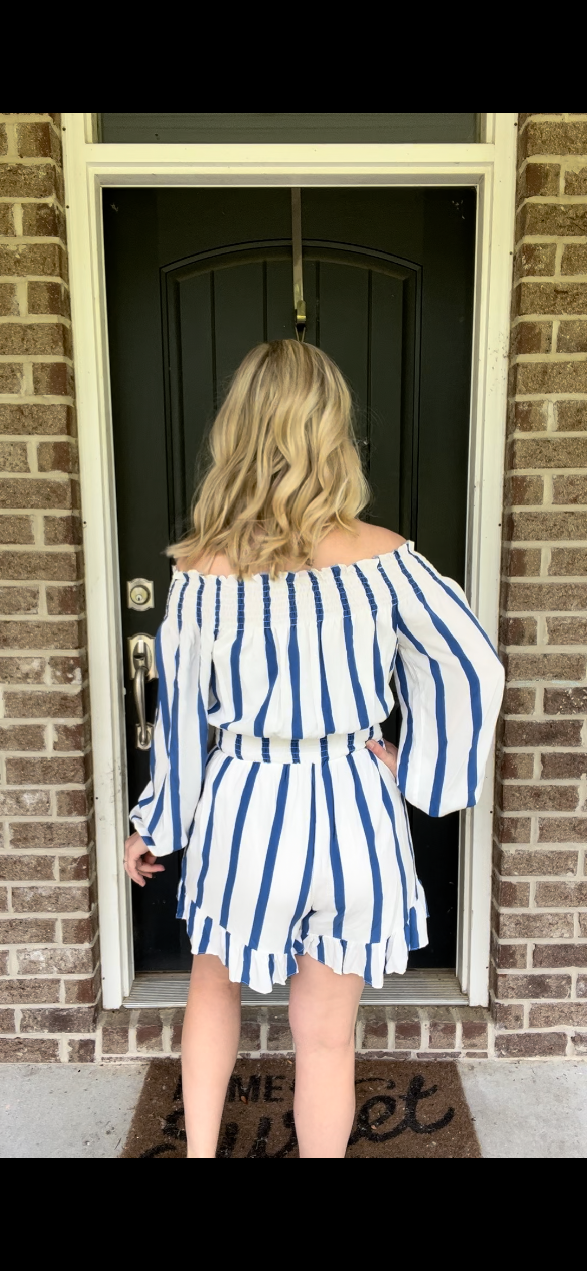 Striped Romper