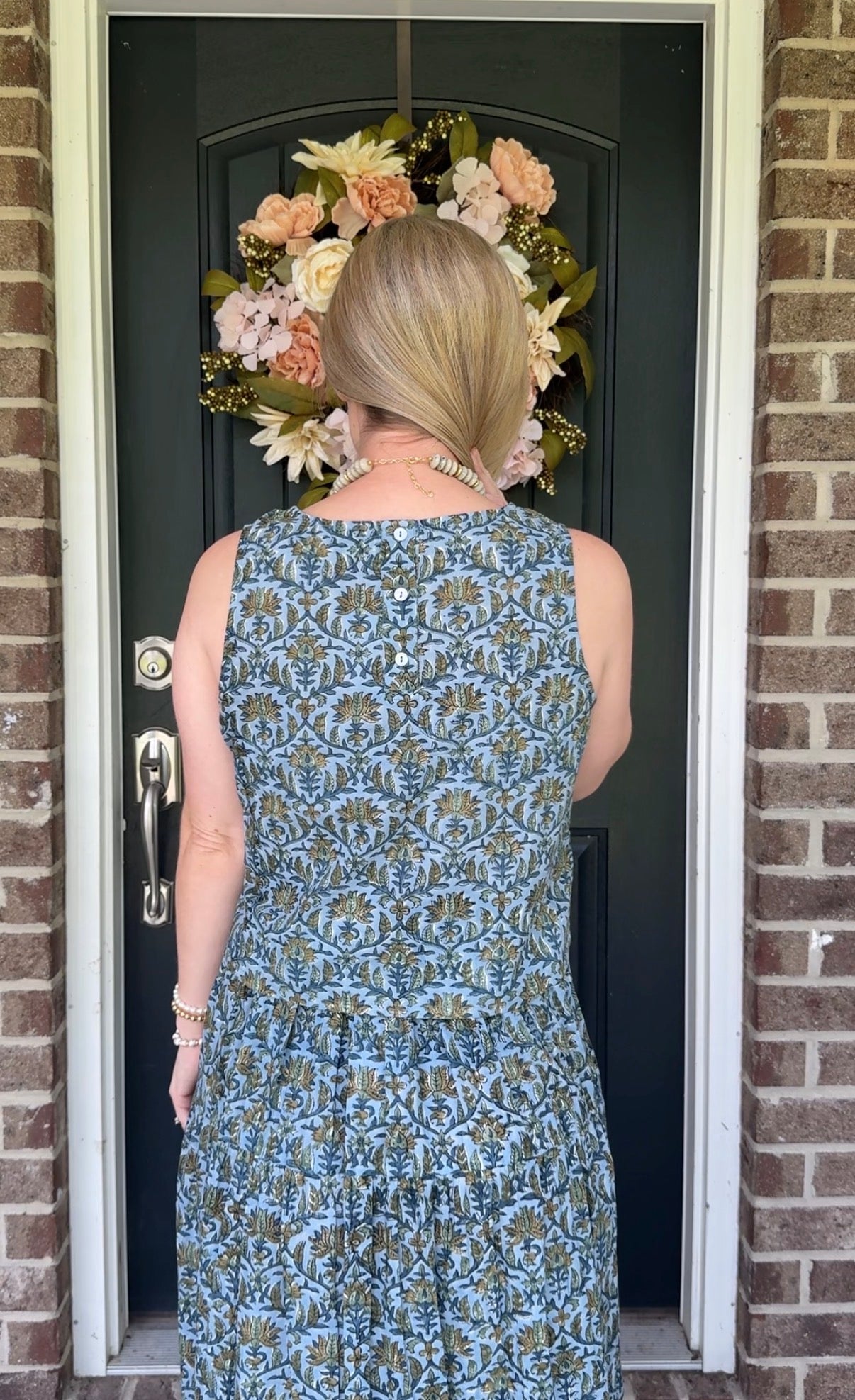 Lucy Olive Cropped Tank Top