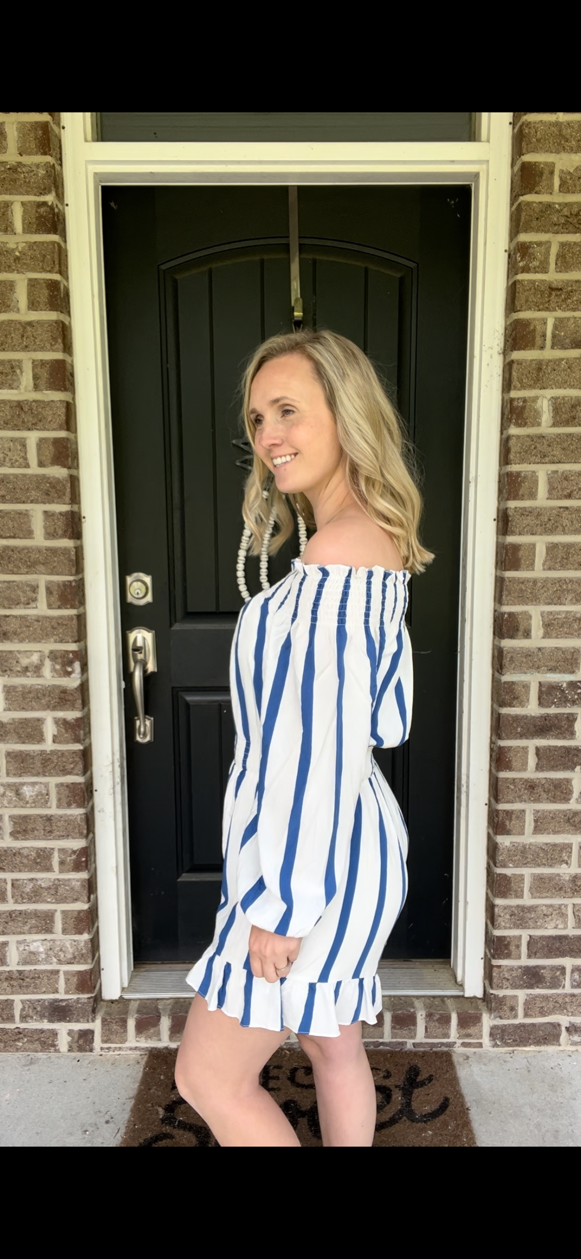 Striped Romper