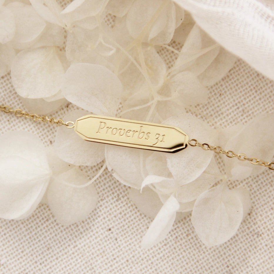 Proverbs 31 Bracelet *More Precious Than Jewels*