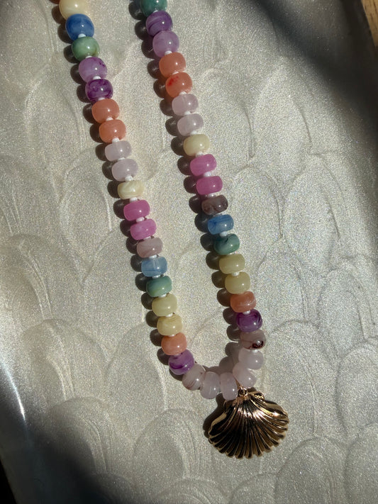 Seashell Multi-Color Necklace