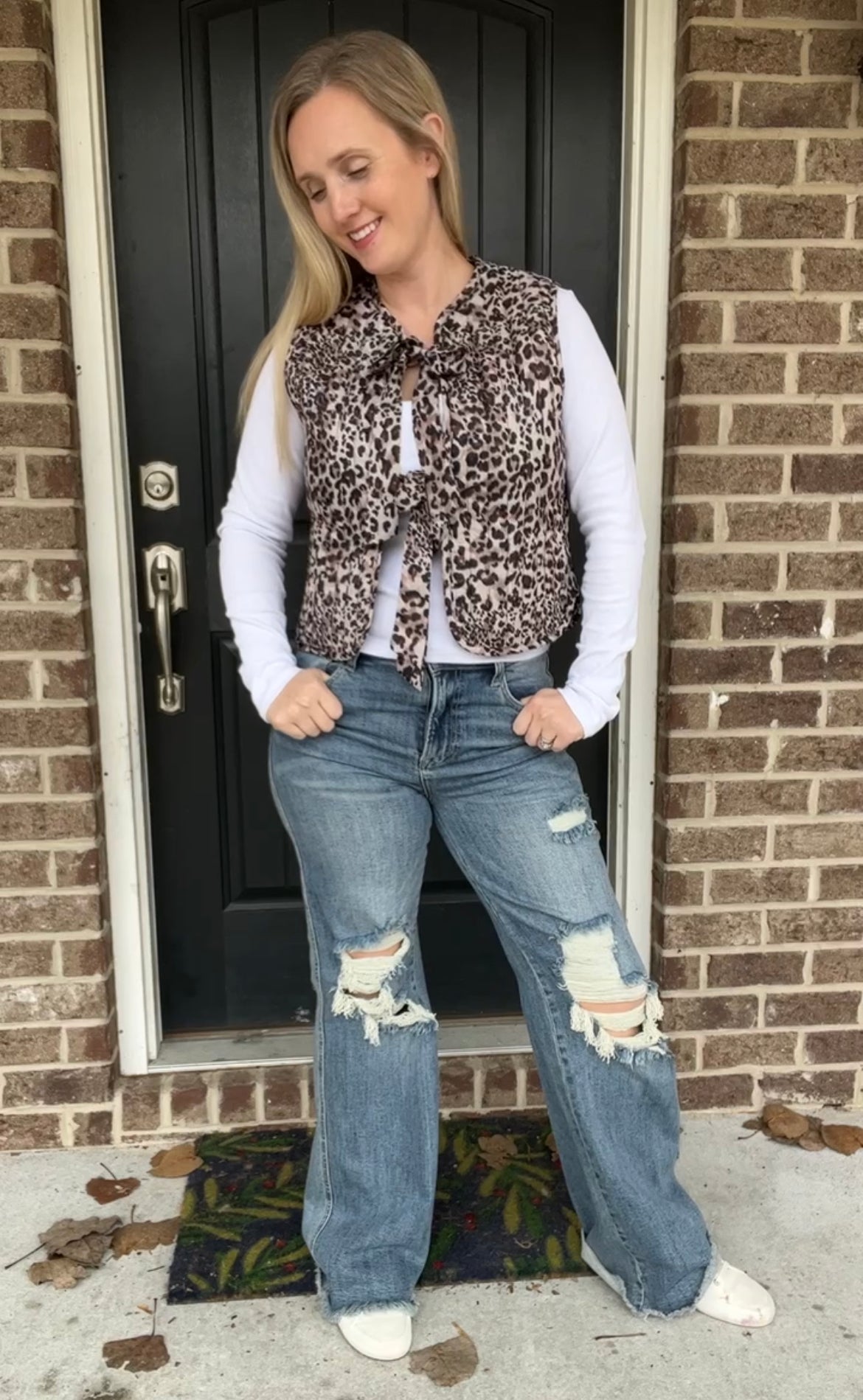 Cheetah Quilted Vest