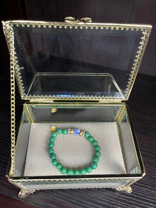 Skinny Green Bracelet