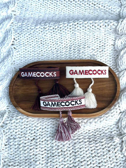 Tassel Bracelets- Gamecocks