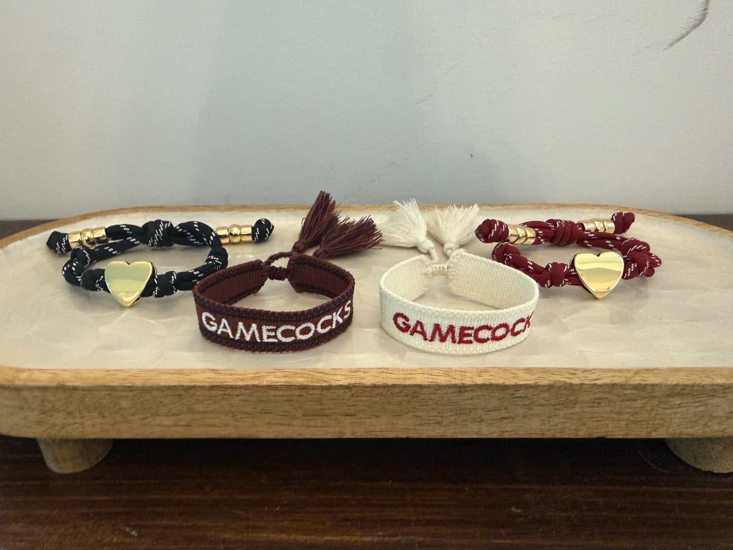 Gameday Heart Bracelets