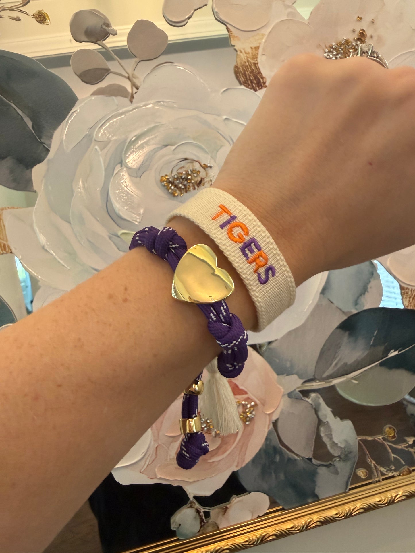 Gameday Heart Bracelets