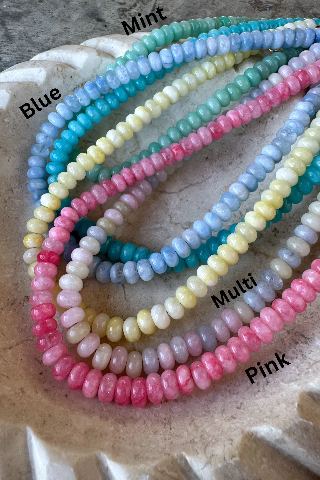 Bead Stone Necklace